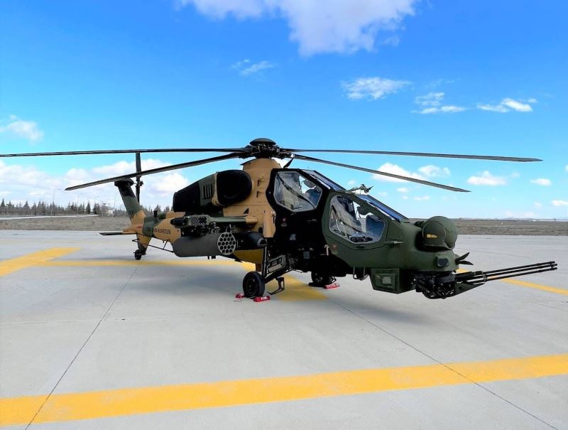 TSK, 58’inci Atak helikopterini envanterine kattı
