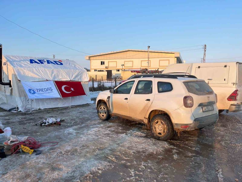 Deprem bölgesindeki enerji ihtiyacı için çalışıyorlar
