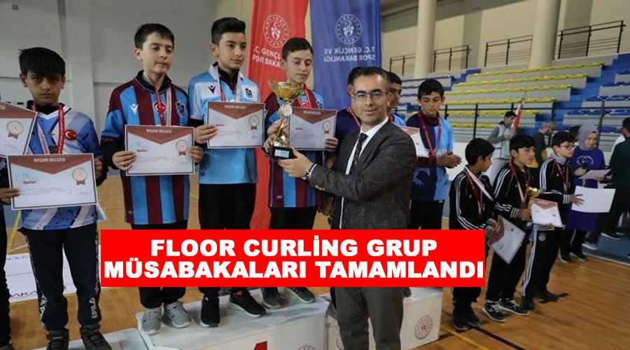 Floor Curling grup müsabakaları tamamlandı