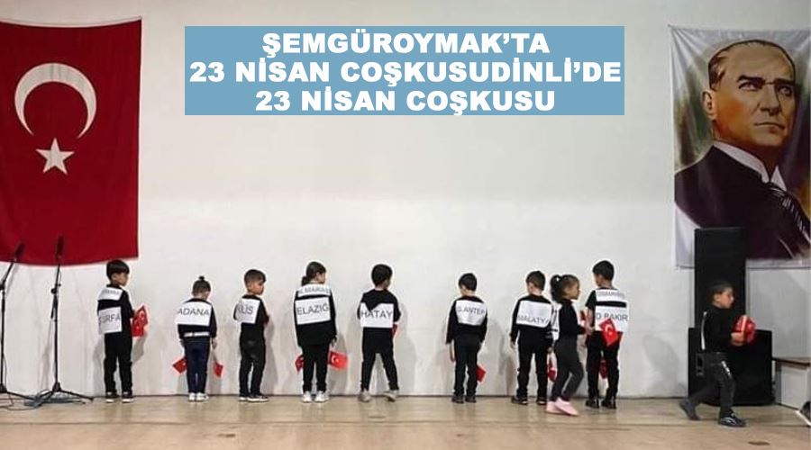 Güroymak’ta 23 Nisan coşkusu