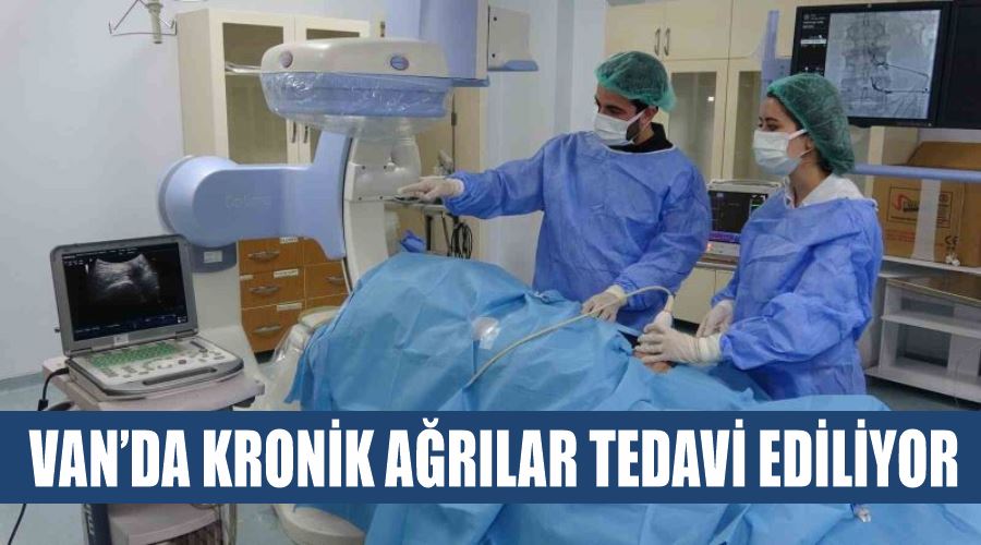 Van’da kronik ağrılar tedavi ediliyor