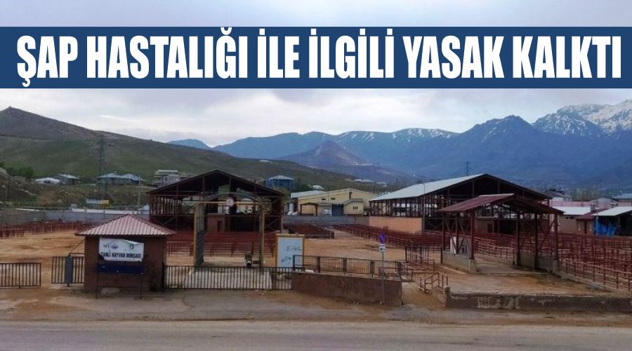 Şap hastalığı ile ilgili yasak kalktı