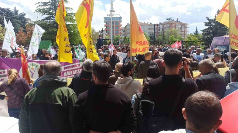 Malatya’da 1 Mayıs Emek ve Dayanışma Günü kutlaması
