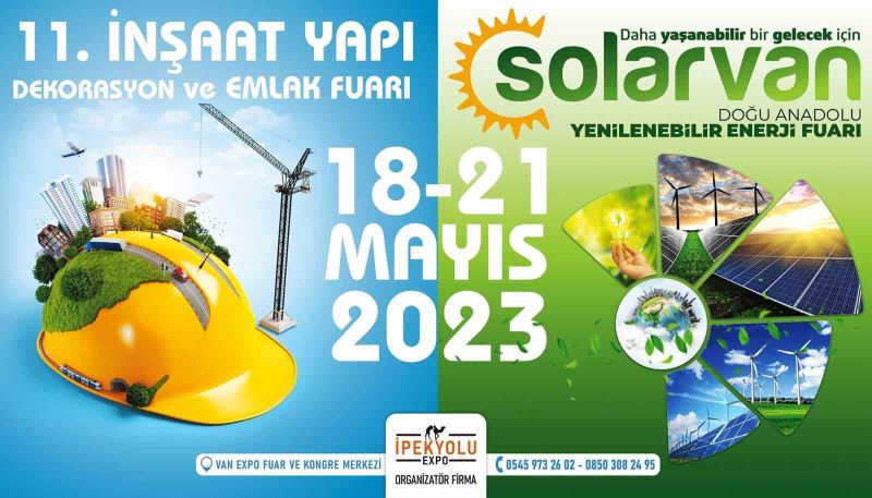 Van’da inşaat ve enerji fuarı hazırlıklarını tamamladı