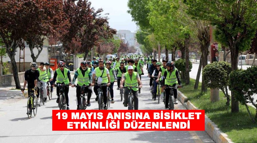 19 Mayıs anısına bisiklet etkinliği düzenlendi