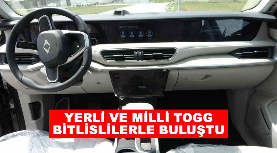 Yerli ve milli TOGG Bitlislilerle buluştu