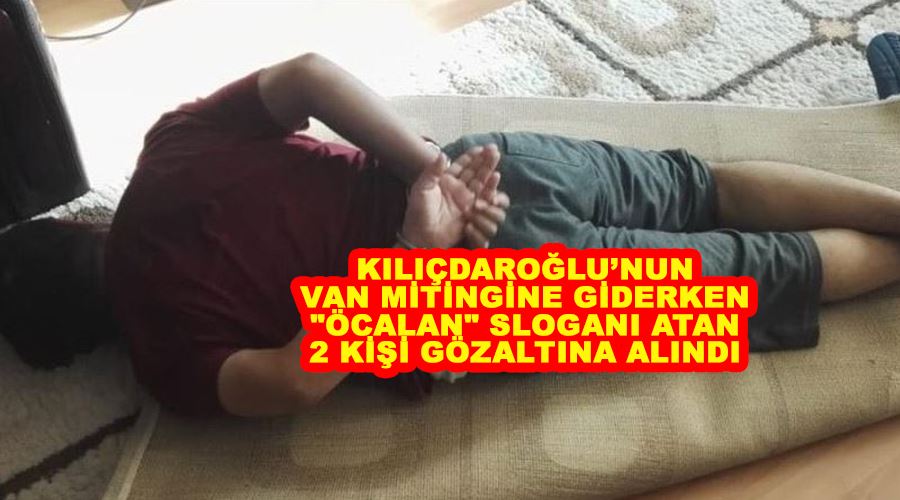 Kılıçdaroğlu’nun Van mitingine giderken 