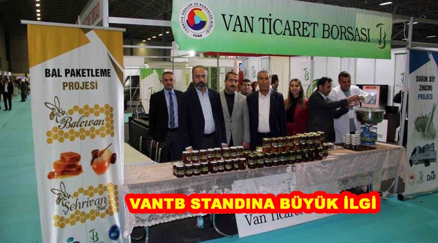 VANTB standına büyük ilgi