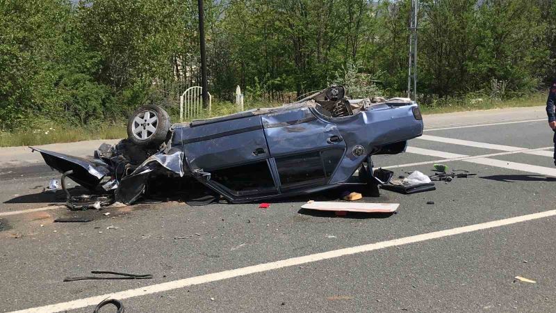 Elazığ’da trafik kazası: 1’i ağır 3 yaralı
