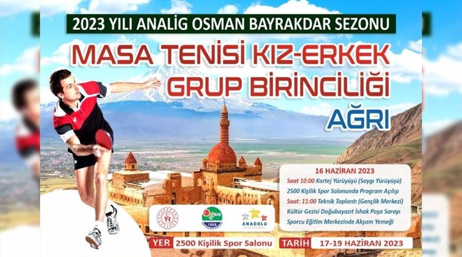 ANALİG Grup Müsabakaları Ağrı’da yapılacak