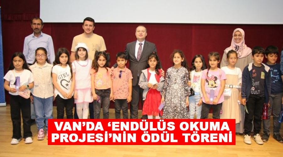 Van’da ‘Endülüs Okuma Projesi’nin ödül töreni