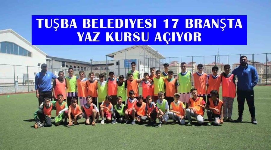 Tuşba Belediyesi 17 branşta yaz kursu açıyor