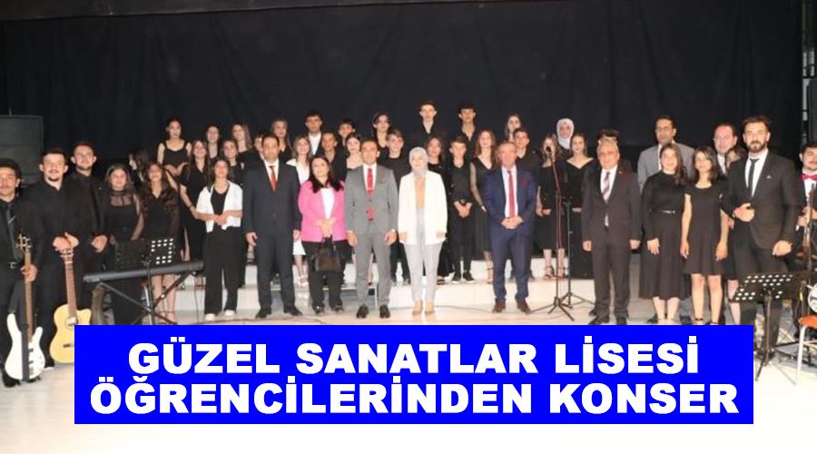 Güzel Sanatlar Lisesi öğrencilerinden konser