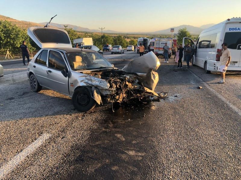 Malatya’da feci kaza: 1 ölü, 5 yaralı
