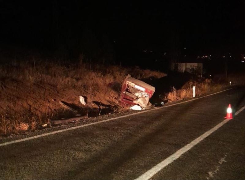 Malatya’da araç devrildi: 4 yaralı
