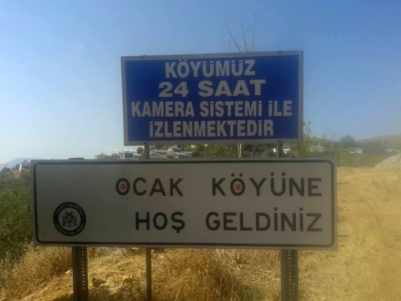 Kemaliye’nin Ocak köyünde yok yok
