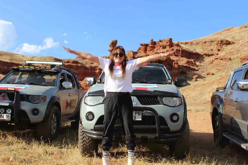 Erzurum’da kadınların off-road  heyecanı
