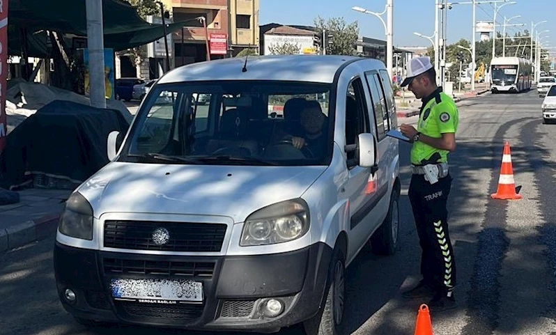 Malatya’da bir haftada 3 bin 896 sürücüye ceza
