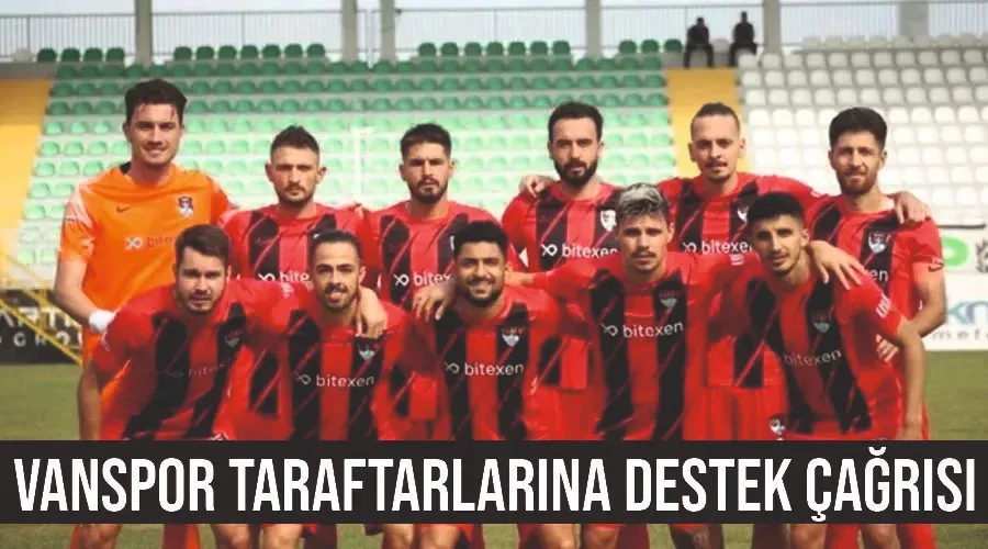 Vanspor taraftarlarına destek çağrısı