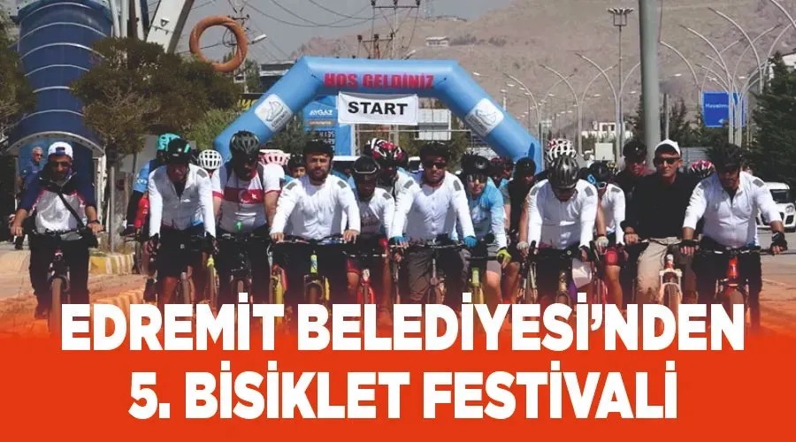 Edremit Belediyesi’nden 5. Bisiklet Festivali