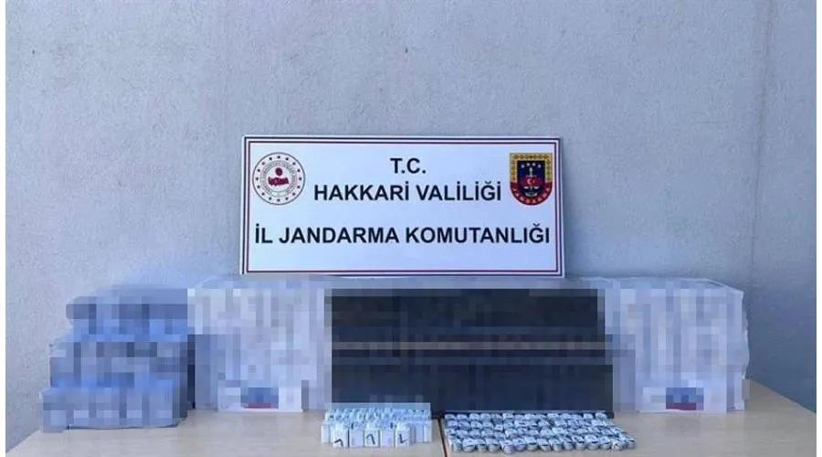 Hakkari’de kaçakçılık operasyonu