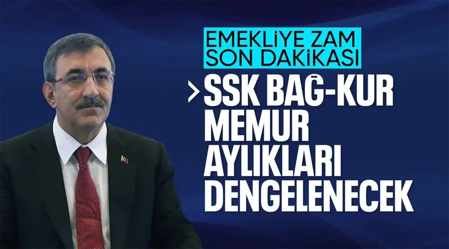 Emekliye zam yolda! Cevdet Yılmaz: En düşük emekli maaşı alanlara dönük çalışıyoruz