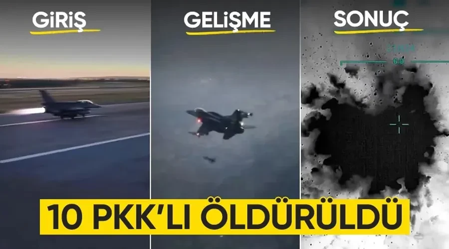 Pençe-Kilit bölgesinde 10 terörist öldürüldü