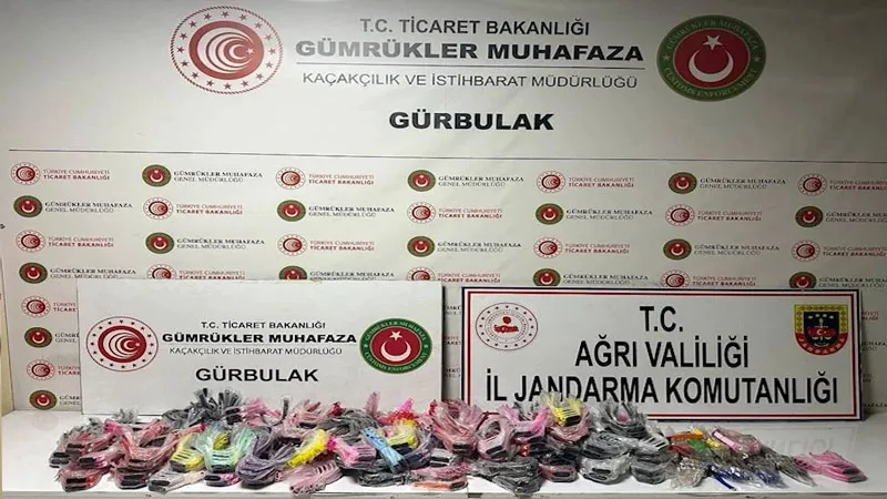 Ağrı’da jandarmadan kaçakçılık ve uyuşturucu operasyonları: 7 gözaltı