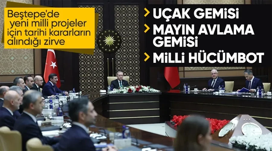 Savunma Sanayii İcra Komitesi toplandı: Milli projeler ele alındı