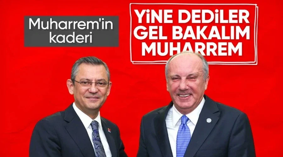 Muharrem İnce-Özgür Özel bir araya geldi! Yerel seçimler konuşuldu