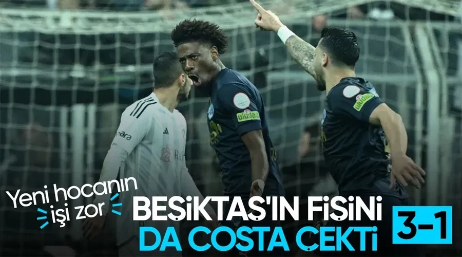 Beşiktaş evinde Kasımpaşa