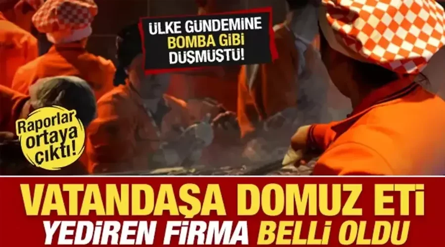 Köfteci Yusuf Skandalında Domuz Eti Şoku - Halka Domuz Eti Yedirdiler!