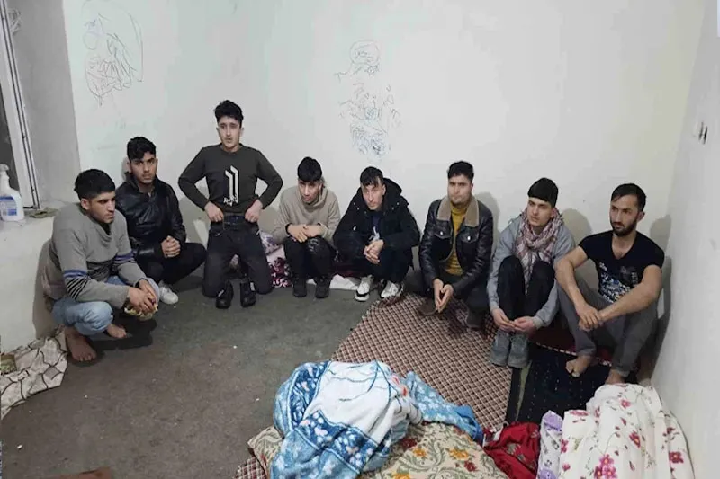 Hakkari’de 9 kaçak göçmen yakalandı