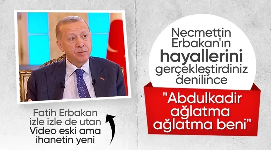 Cumhurbaşkanı Erdoğan