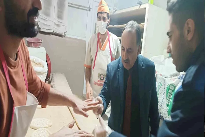 Hakkari’deki fırınlarda tırnak kontrolü yapıldı