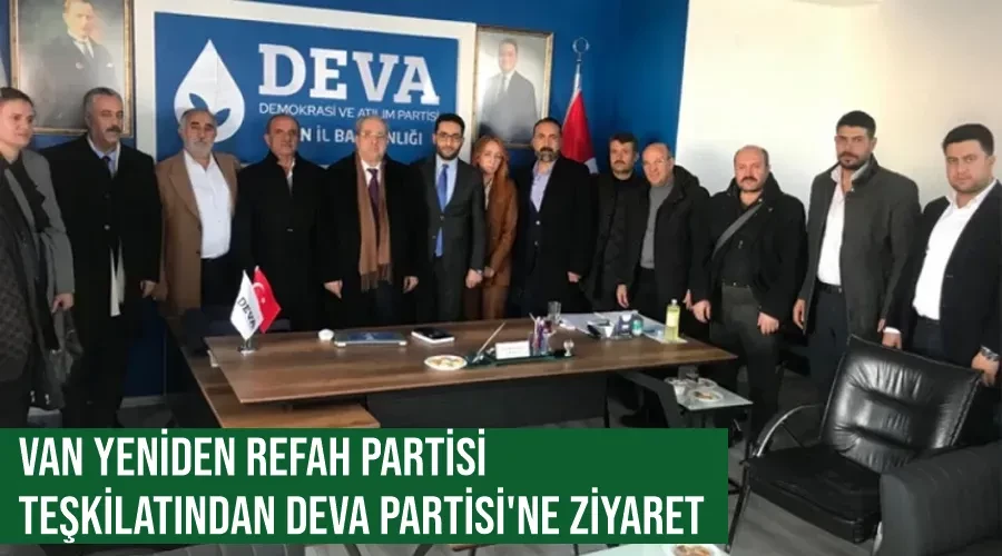 Van Yeniden Refah Partisi teşkilatından DEVA Partisi