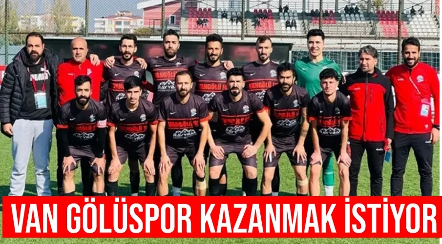 Van Gölüspor kazanmak istiyor