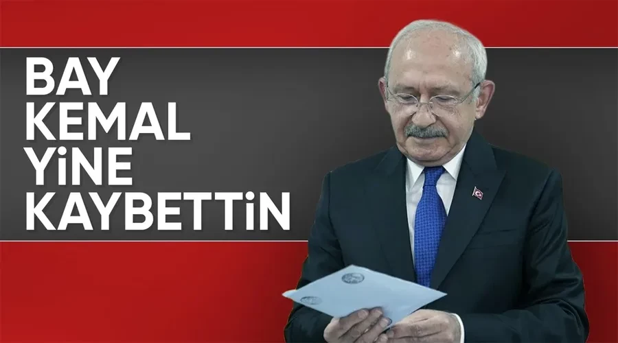 Seçimlerin kaybedeni Kemal Kılıçdaroğlu