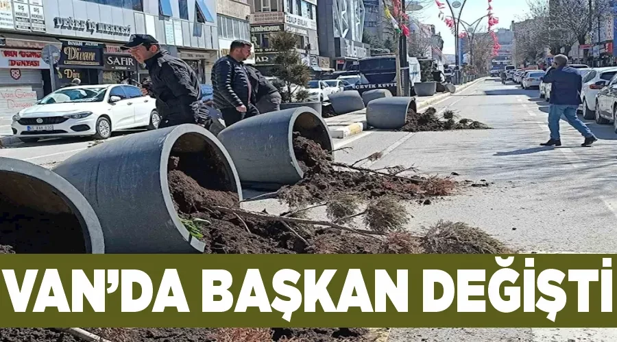 Van’da başkan değişti