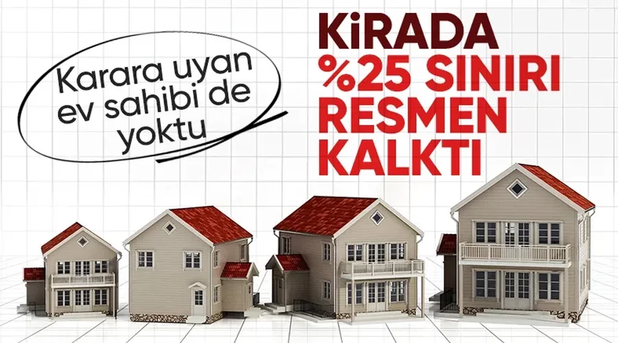 Konutlarda yüzde 25 kira artış zam sınırı bugün kalkıyor