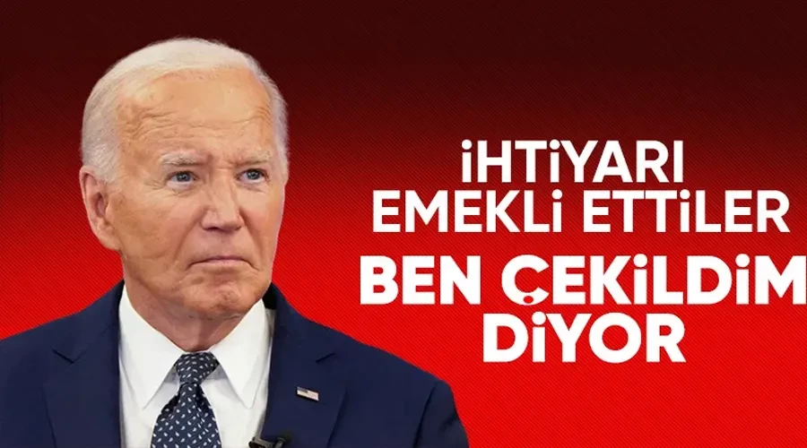 ABD Başkanı Joe Biden adaylıktan çekildi