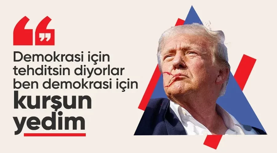 Donald Trump: Demokrasi için kurşun yedim