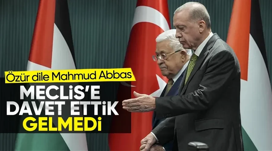 Cumhurbaşkanı Erdoğan: Mahmud Abbas