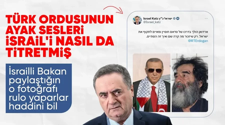 İsrail Bakanından Erdoğan