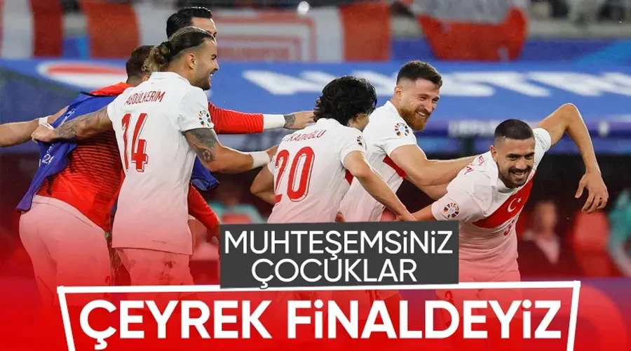 Çeyrek finaldeyiz! A Milli Takımımız, Avusturya