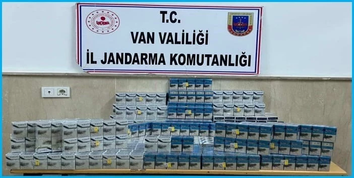 Van’da gümrük kaçağı malzemeler ele geçirildi