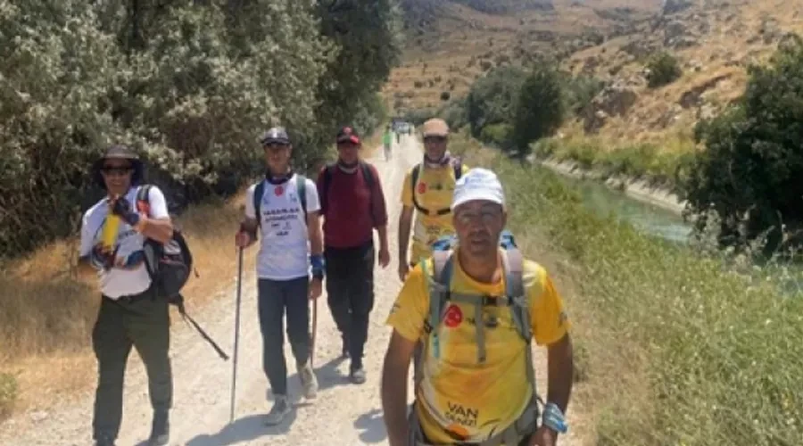 51 Kilometrelik Maratonla Antik Şamran Su Yolu Canlandı