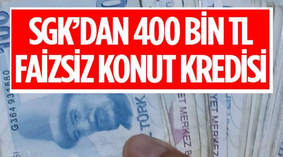 Faizsiz Hayat Kurtaran Kredi! SGK