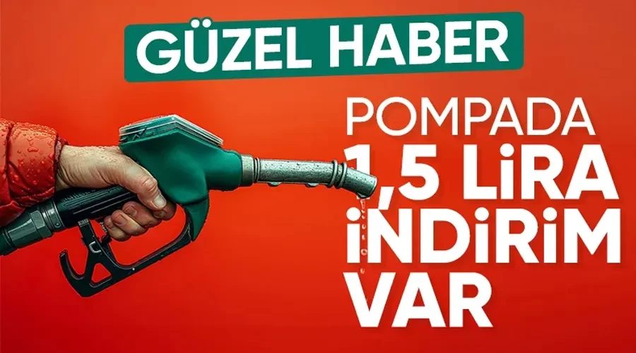 Akaryakıtta Büyük İndirim: Motorin Fiyatlarında 1.50 TL Düşüş Müjdesi!