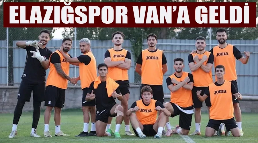 Elazığspor,, Vanspor Maçı İçin  21 Futbolcuyla Van’a Geldi